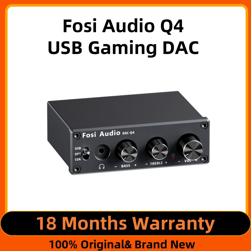 Surround Sound Decoder - Fosi Audio Q4 Mini Stereo USB