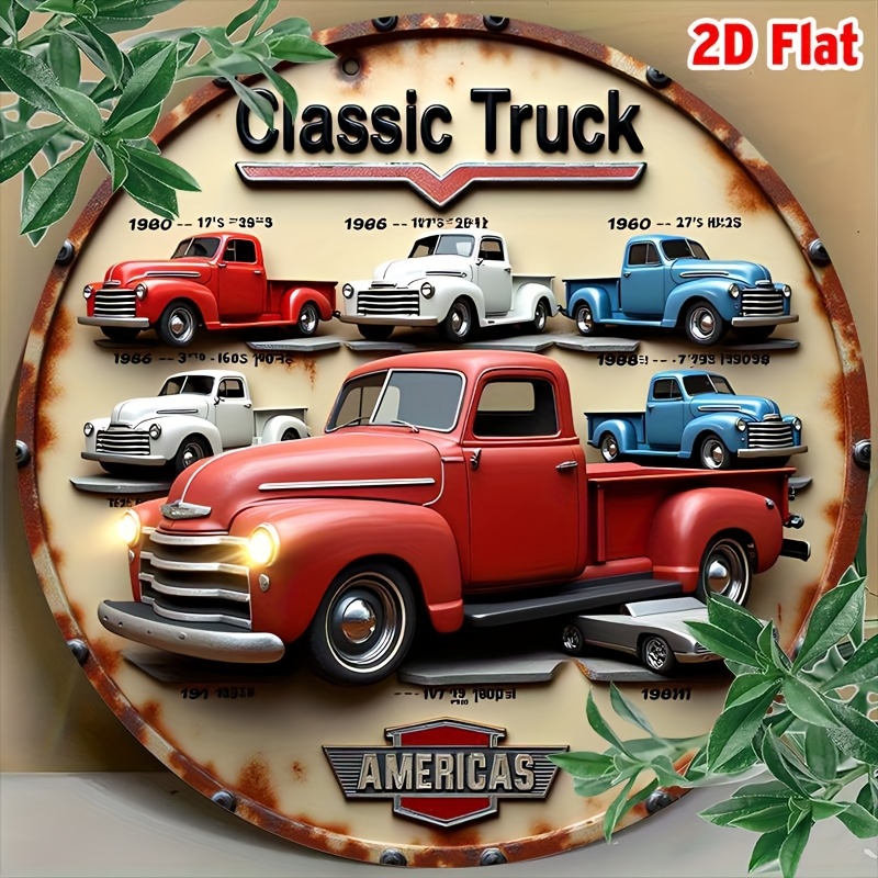 Home Cinema Classic - Round Metal Tin Sign Wall Decor