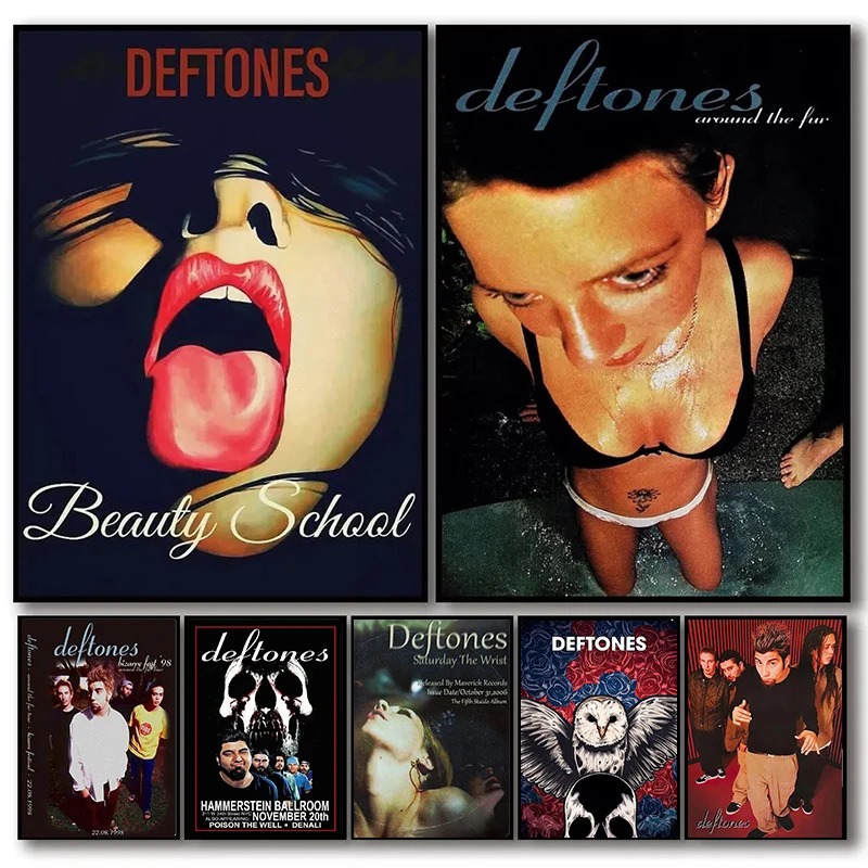 Home Cinema Classic - Retro Band Deftones Poster Aesthetics Classic