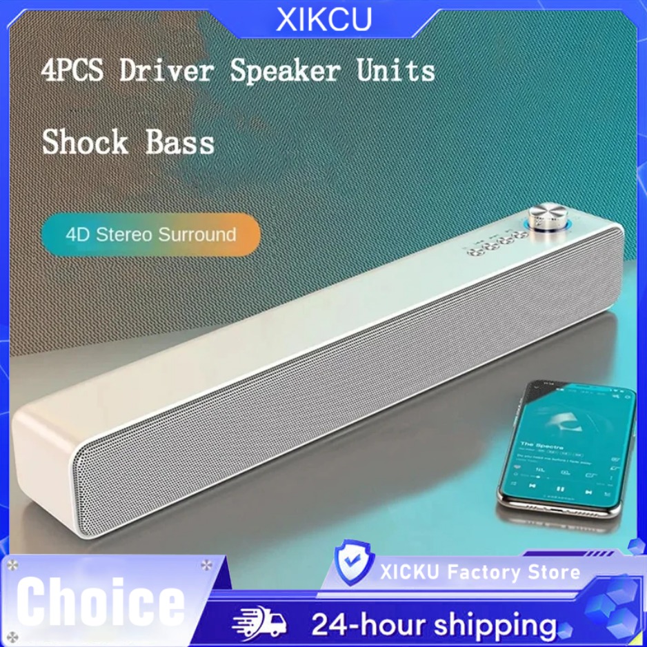 Home Cinema With Wireless Rear Speakers - Original Bluetooth Subwoofer Soundbar TV Audio