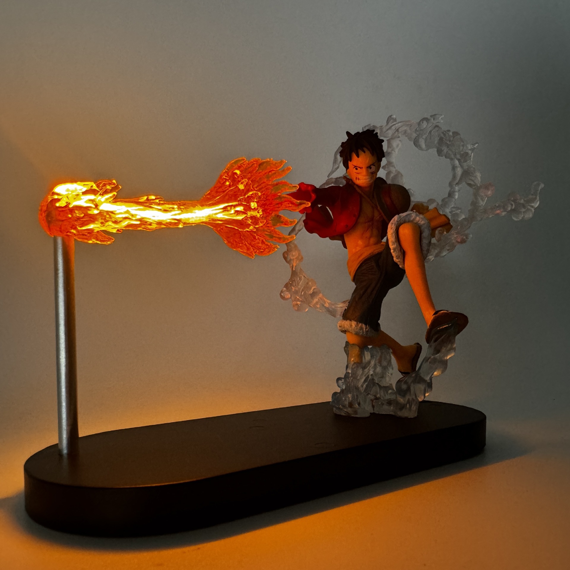 Home Cinema Lighting - Fire Fist Ace Anime Night Light