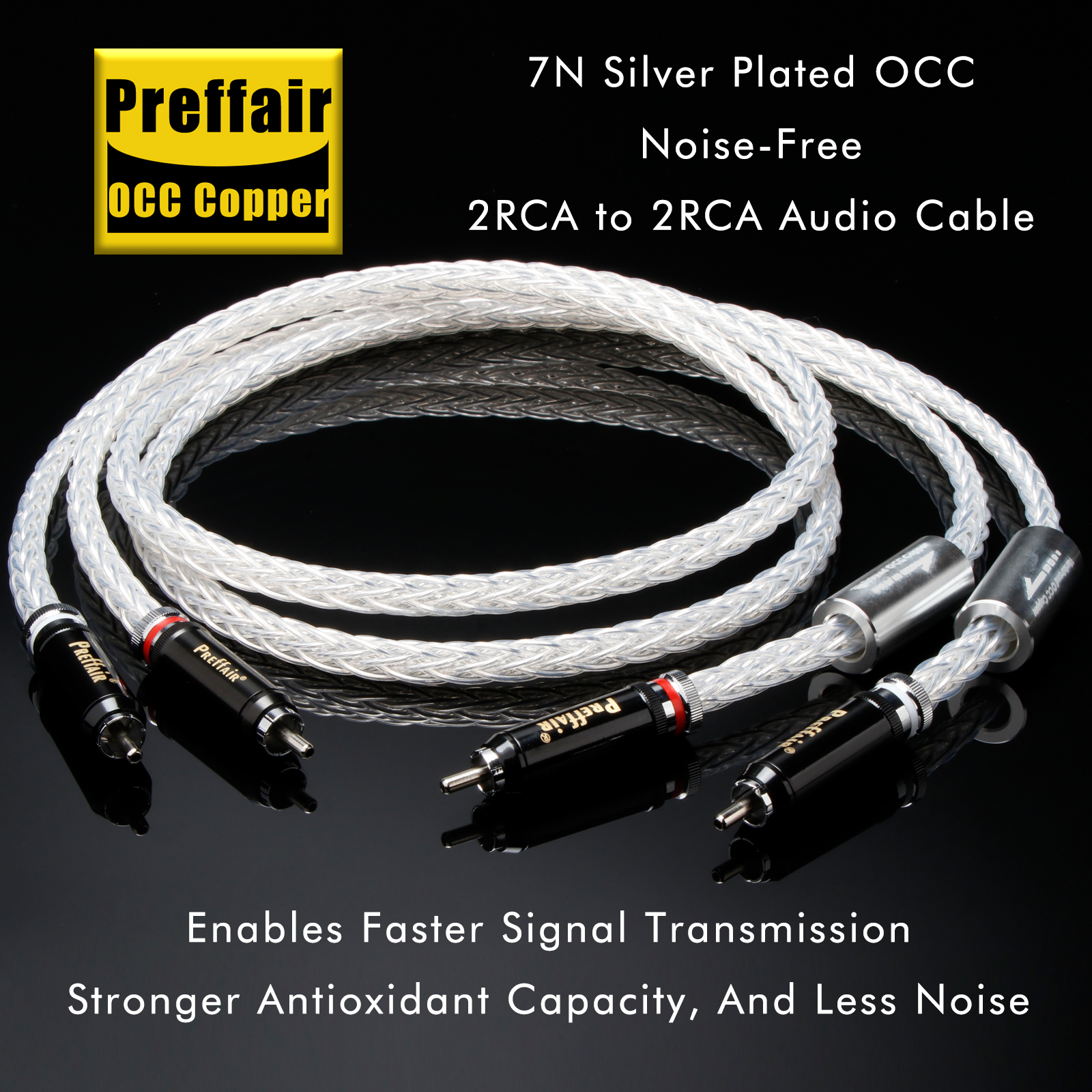 Klipsch Home Cinema - Hifi Audio RCA Cable 12cores 7N