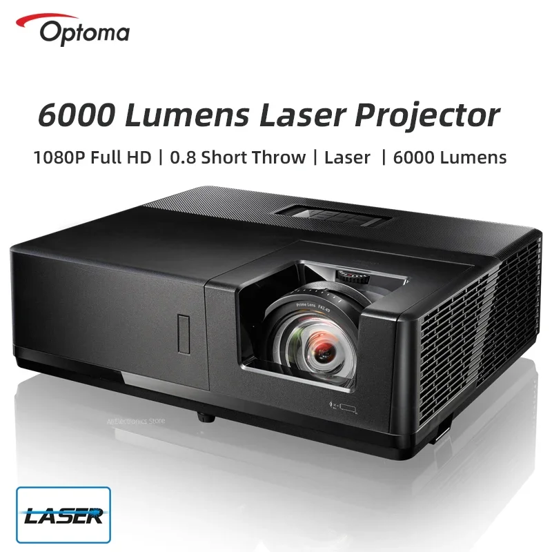 Home Cinema Theater - 2025 Optoma Laser Short Throw Projector