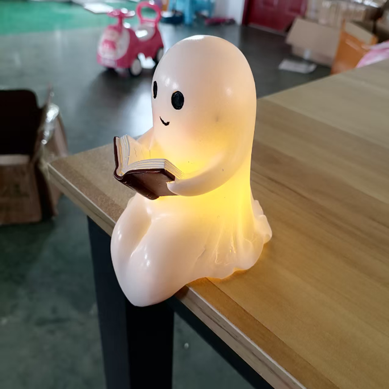 New Cute Ghost Reading Book La - Home Cinema Lighting incelemesi ve fiyatı