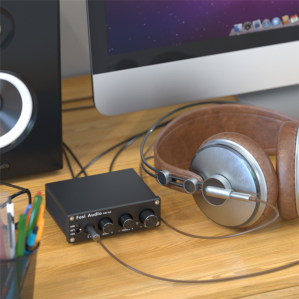 Fosi Audio Q4 Mini Stereo USB  - Surround Sound Decoder incelemesi ve fiyatı