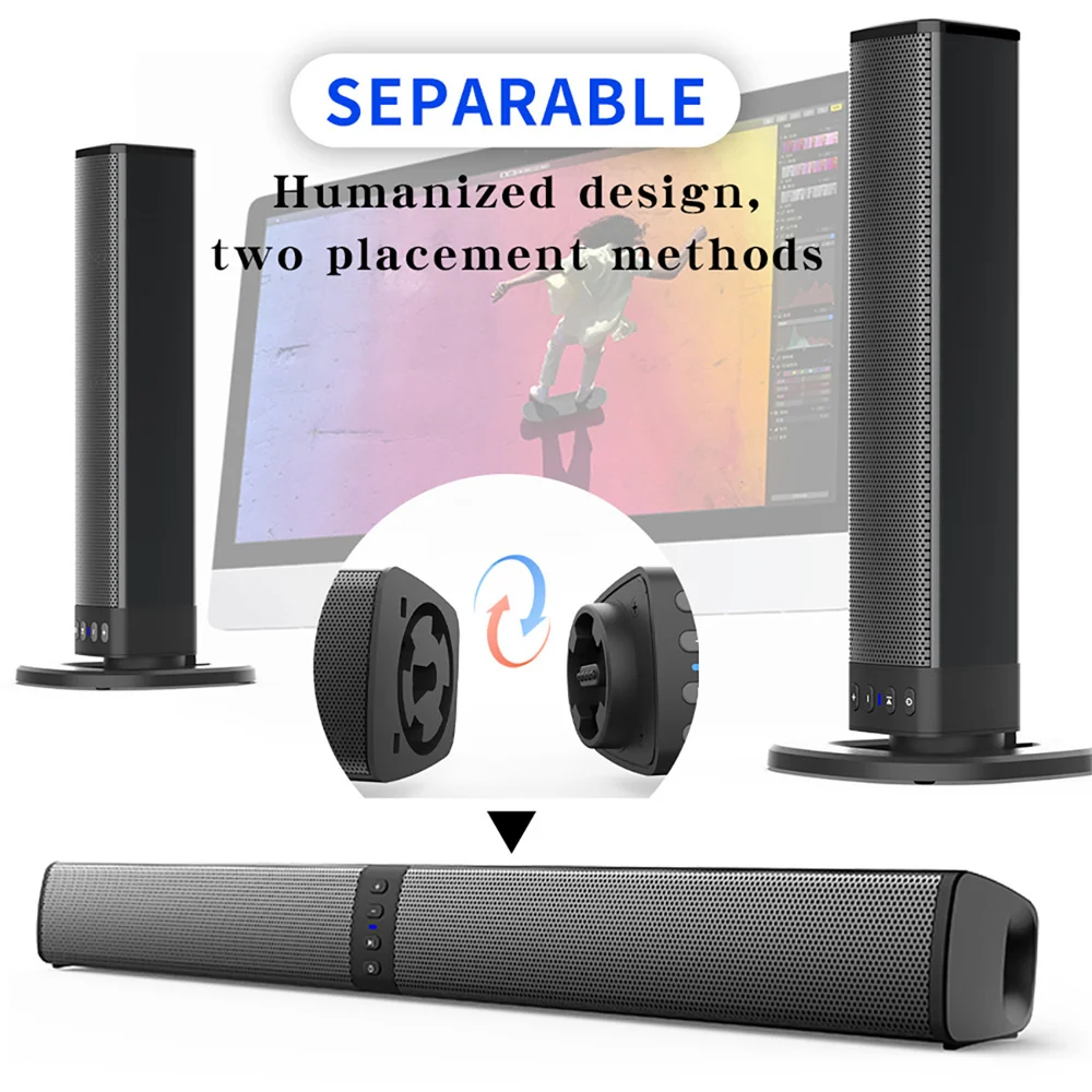 Wireless Bluetooth TV Sound Ba - Home Cinema With Wireless Rear Speakers incelemesi ve fiyatı
