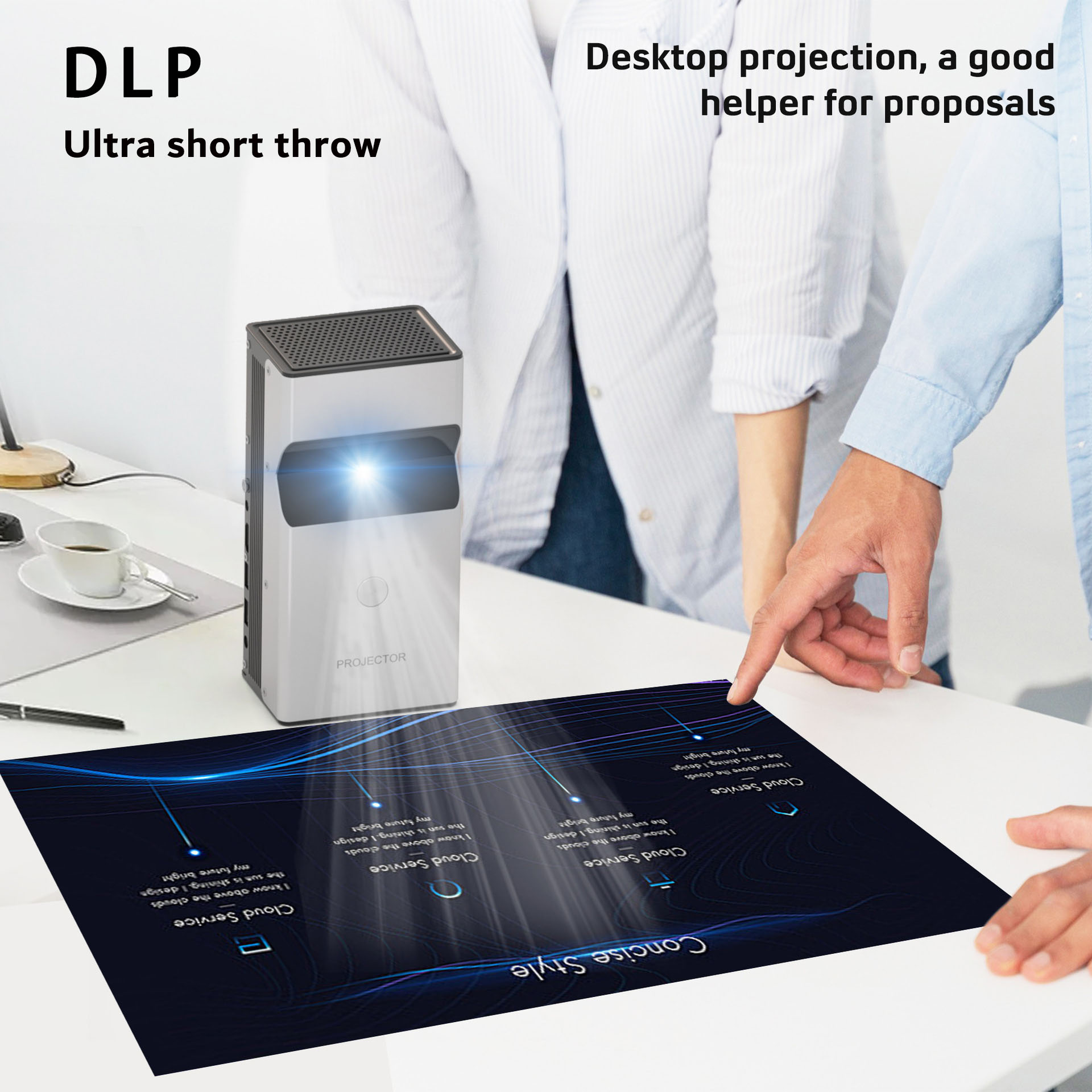 ZXY Lonnst L26 Portable Mini P - Home Cinema Ultra Short Throw Projector incelemesi ve fiyatı