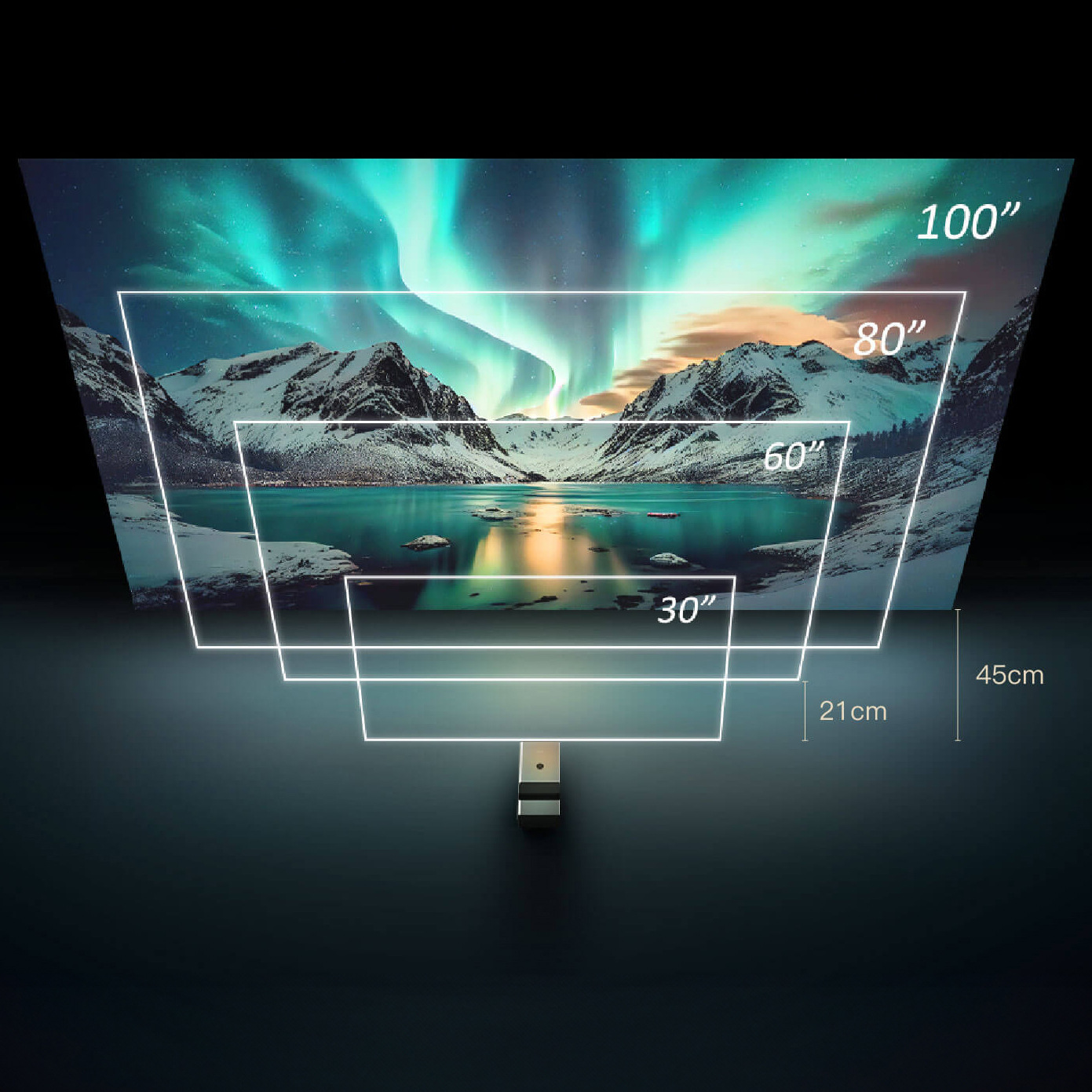 ZXY Lonnst L26 Portable Mini P - Home Cinema Ultra Short Throw Projector incelemesi ve fiyatı