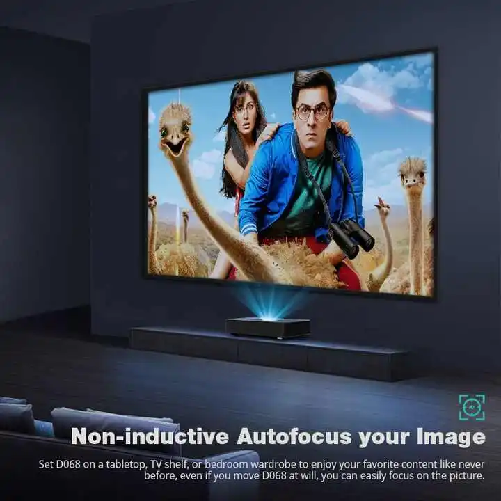 Salange Latest D068 Projector  - Home Cinema Ultra Short Throw Projector incelemesi ve fiyatı