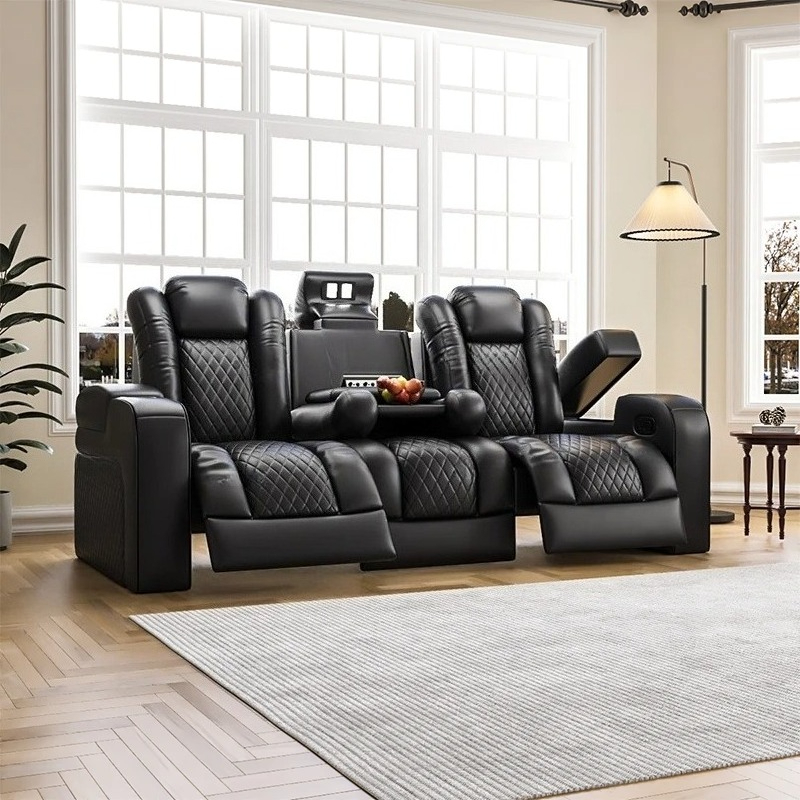 Luxury Theater Furniture Black - Home Cinema Theater incelemesi ve fiyatı