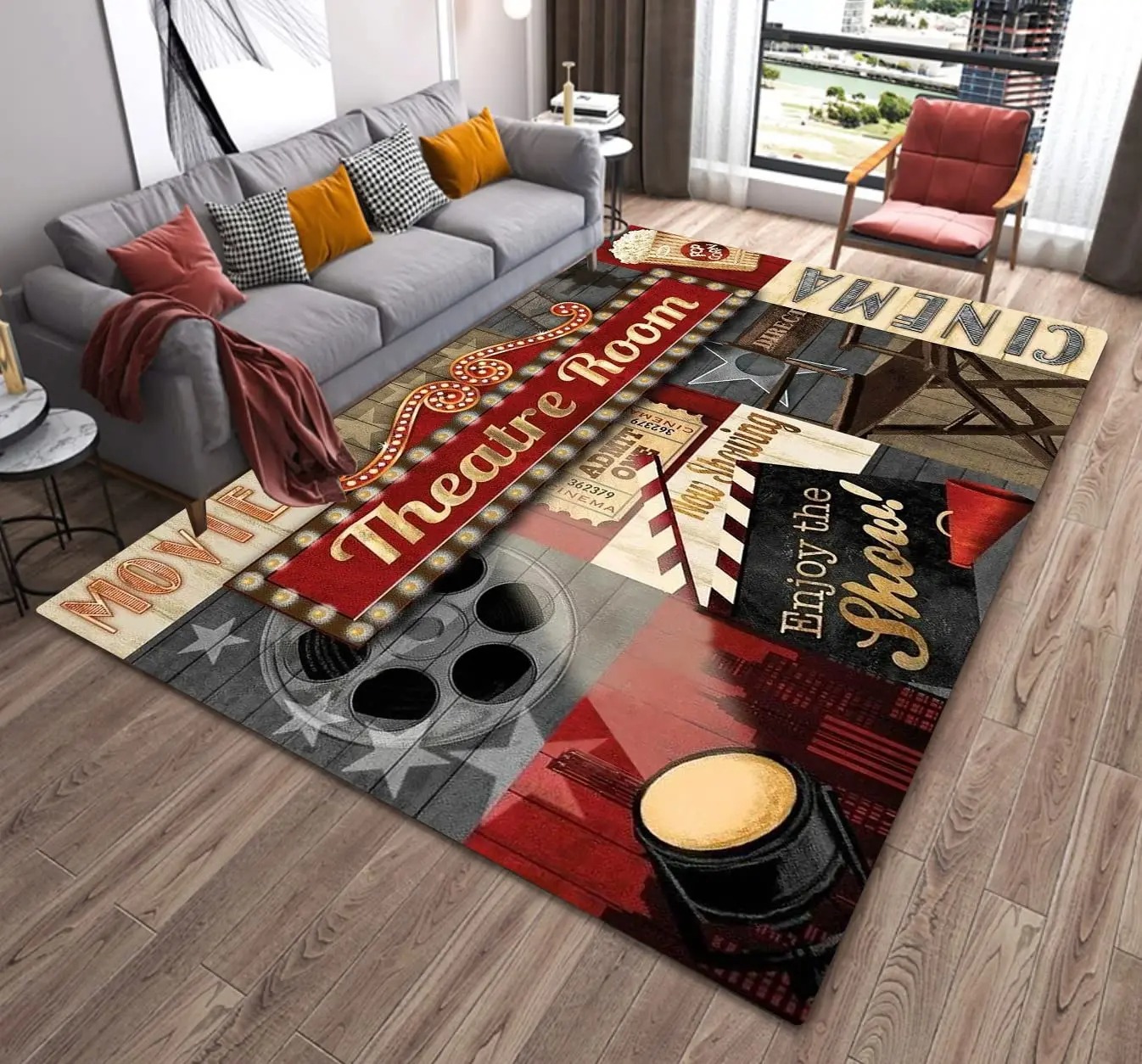 Retro cinema home cinema area  - Home Cinema Interiors incelemesi ve fiyatı