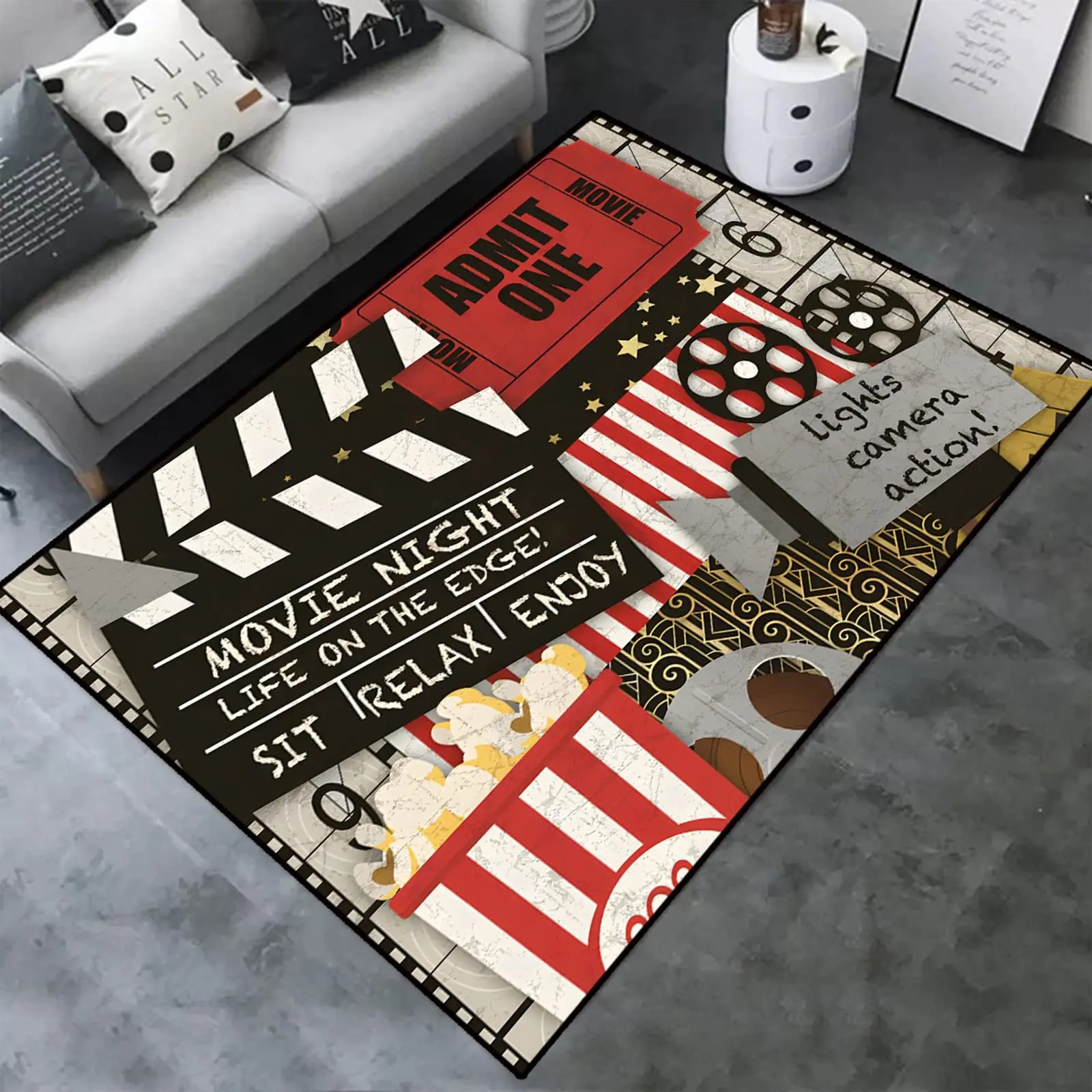 Retro cinema home cinema area  - Home Cinema Interiors incelemesi ve fiyatı