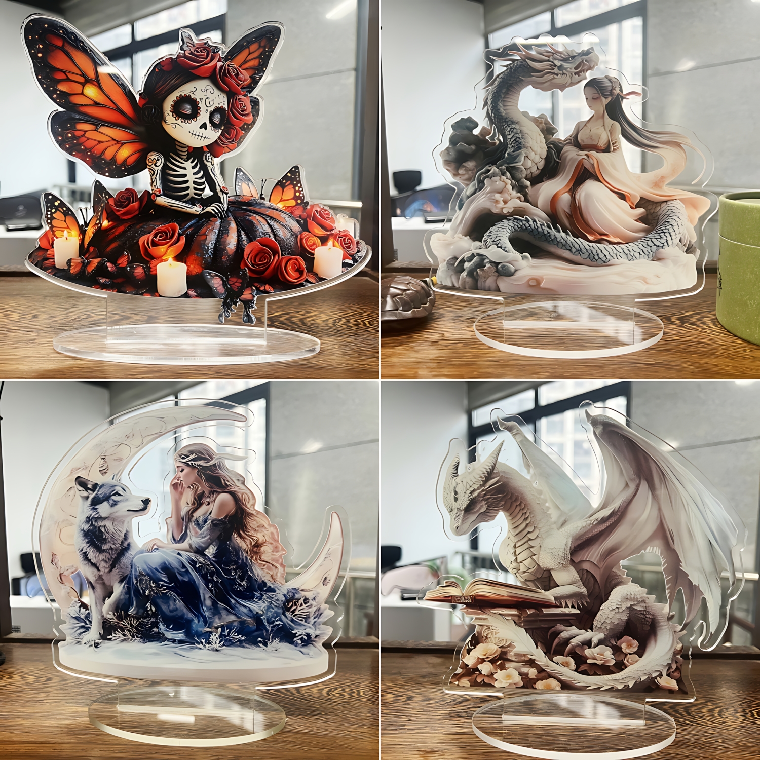 Two Tigers Statue,2D Flat Anim - Home Cinema Classic incelemesi ve fiyatı