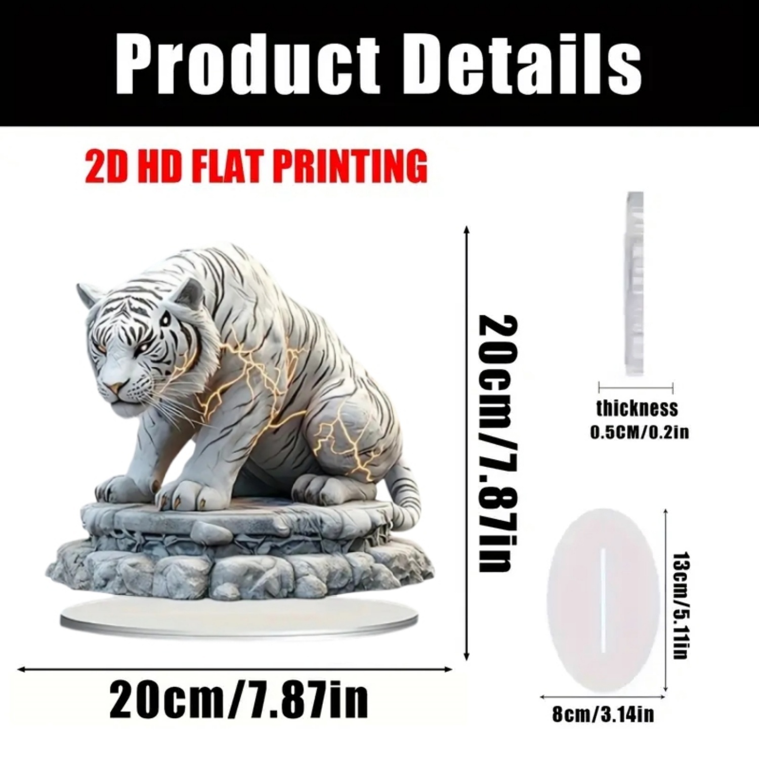 Two Tigers Statue,2D Flat Anim - Home Cinema Classic incelemesi ve fiyatı