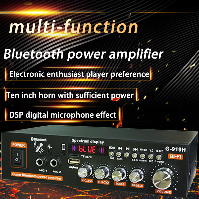 G-919H 1000W Home Power Amplif - Home Cinema Subwoofer incelemesi ve fiyatı