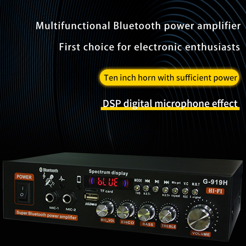 G-919H 1000W Home Power Amplif - Home Cinema Subwoofer incelemesi ve fiyatı