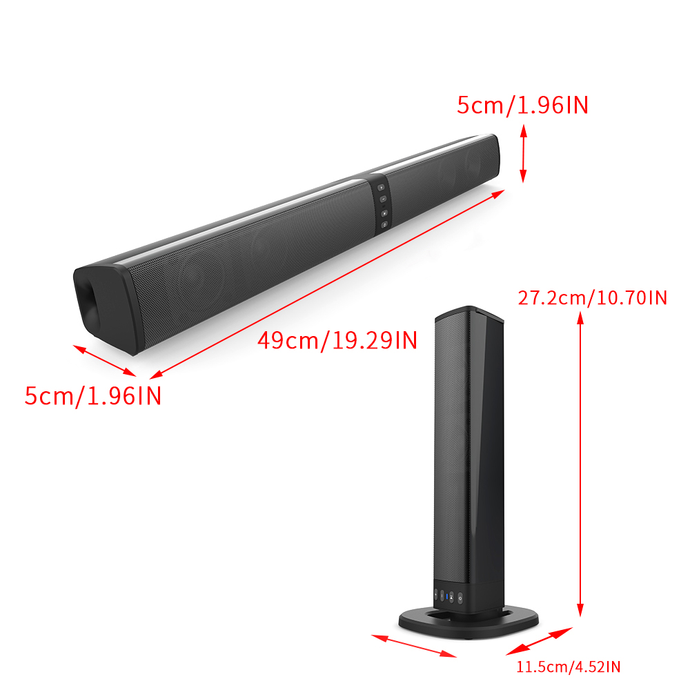 Powerful Soundbar Sound Radio  - Home Cinema With Wireless Rear Speakers incelemesi ve fiyatı