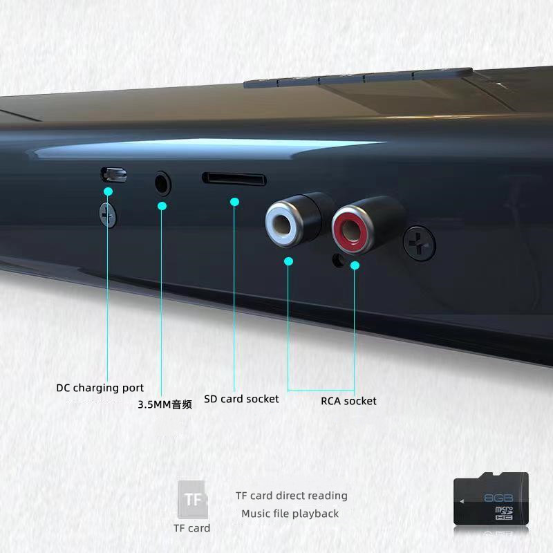 40W Soundbar TV Portable Bluet - Home Cinema With Wireless Rear Speakers incelemesi ve fiyatı