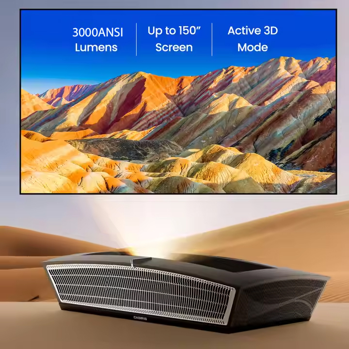 CASIRIS H6 Pro 4K UHD Ultra Sh - Home Cinema Ultra Short Throw Projector incelemesi ve fiyatı