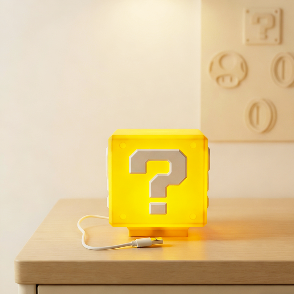 2026Question Block Lamp with S - Home Cinema Lighting incelemesi ve fiyatı