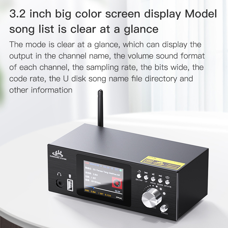 PX UD951C Upgraded 5.1 Channel - Surround Sound Decoder incelemesi ve fiyatı