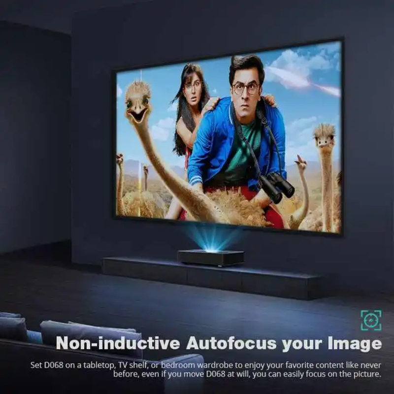 Salange Latest D068 Projector  - Home Cinema Ultra Short Throw Projector incelemesi ve fiyatı