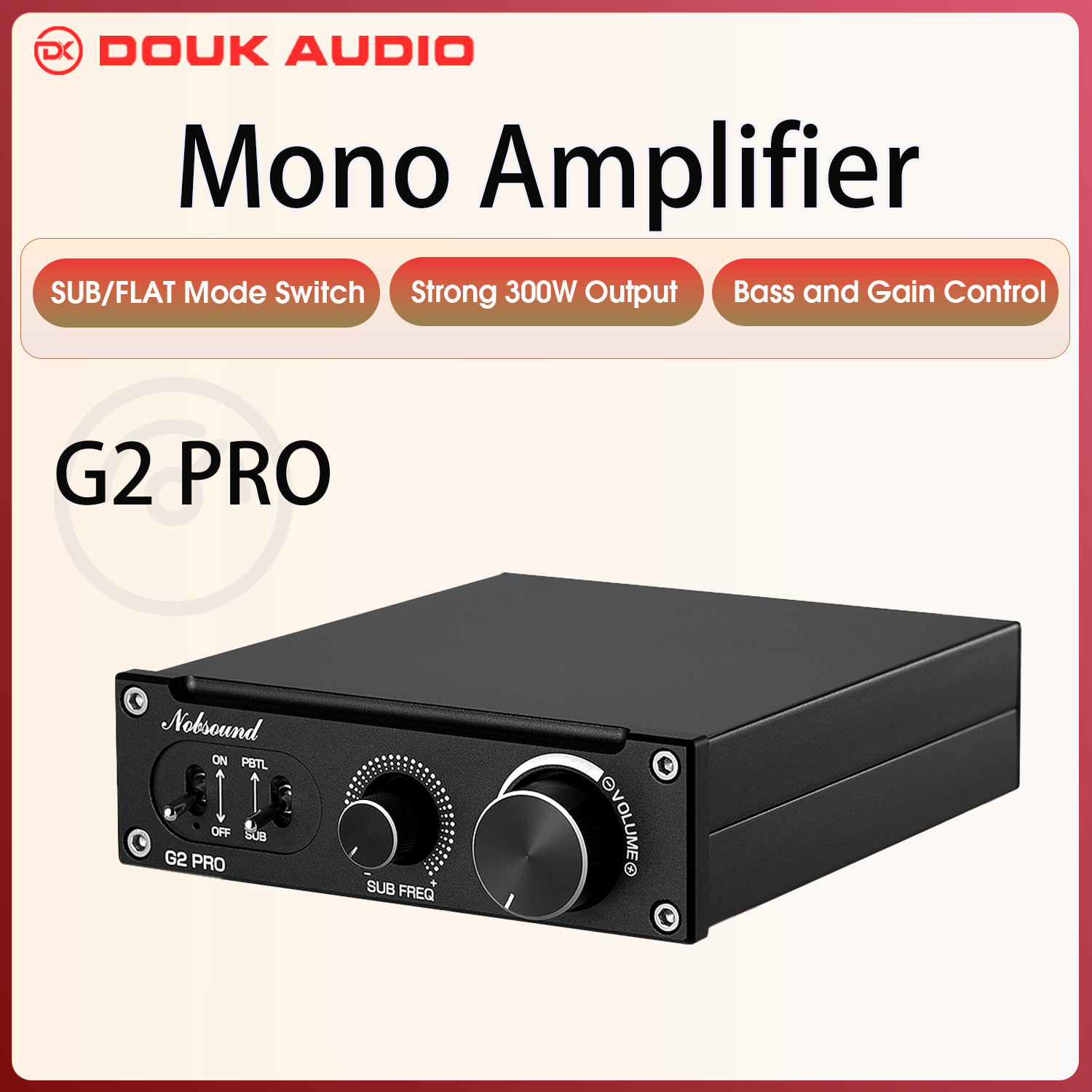Douk Audio G2 PRO Hi-Fi 300W S - Home Cinema Subwoofer incelemesi ve fiyatı