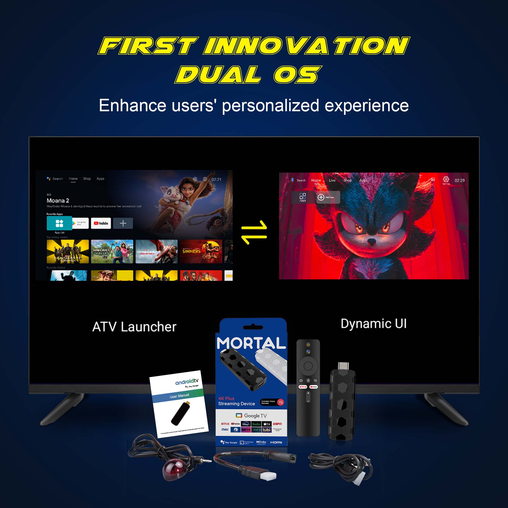 Mortal R3+ TV Stick Android 16 - Home Cinema Tv incelemesi ve fiyatı