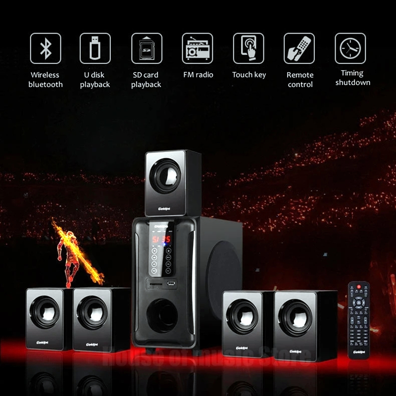 5.1 Floor-Standing Multimedia  - Home Cinema With Wireless Rear Speakers incelemesi ve fiyatı