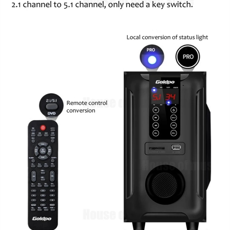 5.1 Floor-Standing Multimedia  - Home Cinema With Wireless Rear Speakers incelemesi ve fiyatı