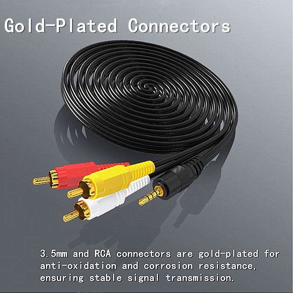 3.5mm to 3 RCA Audio Video Cab - Klipsch Home Cinema incelemesi ve fiyatı