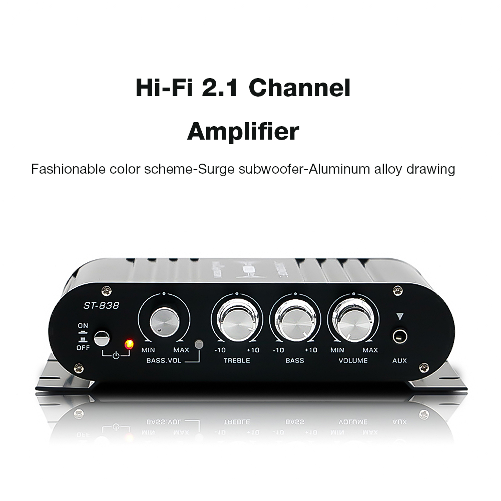 ST-838 Home Theater Amplifiers - Home Cinema Subwoofer incelemesi ve fiyatı