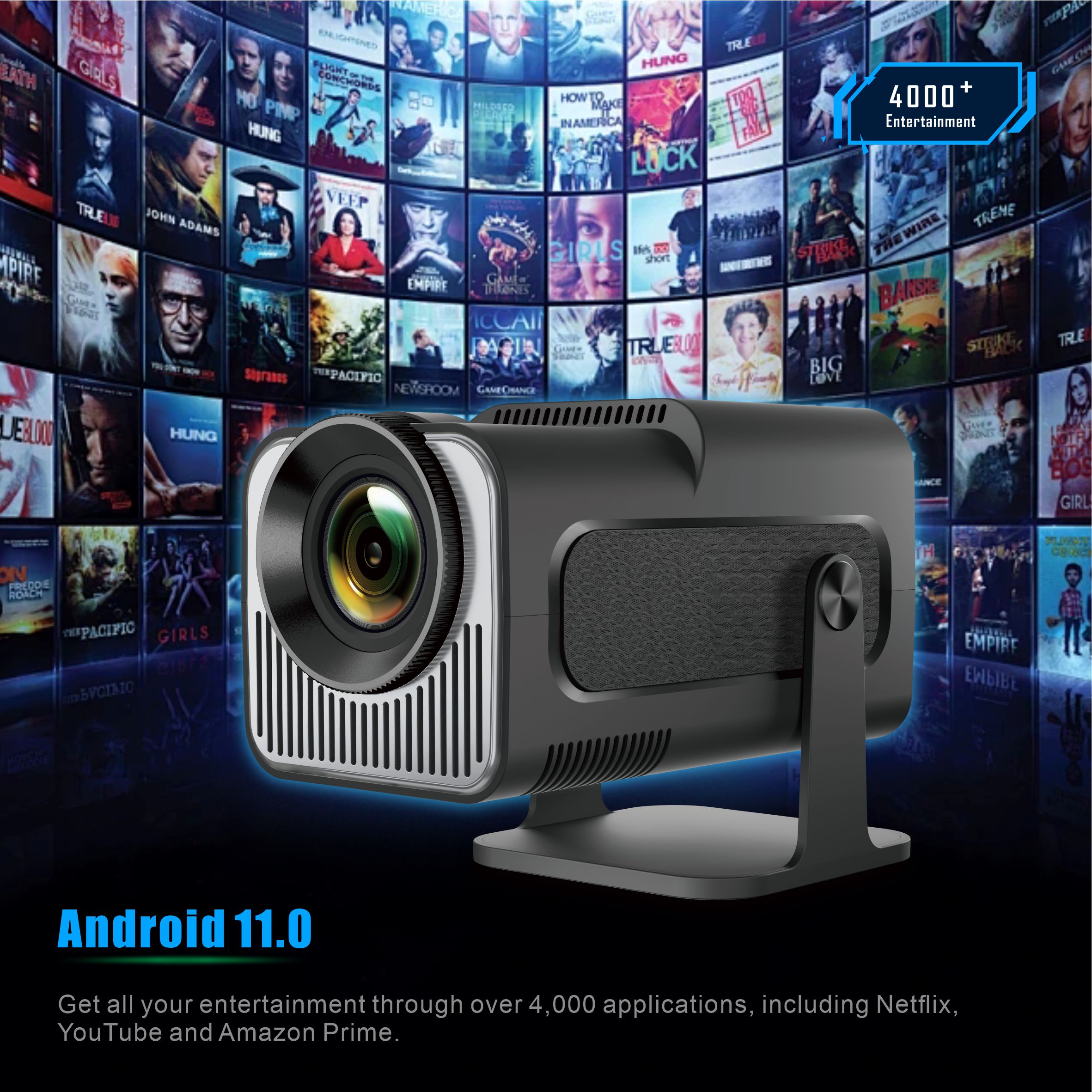 Salange HY320 Mini Projector 7 - Home Cinema Samsung incelemesi ve fiyatı