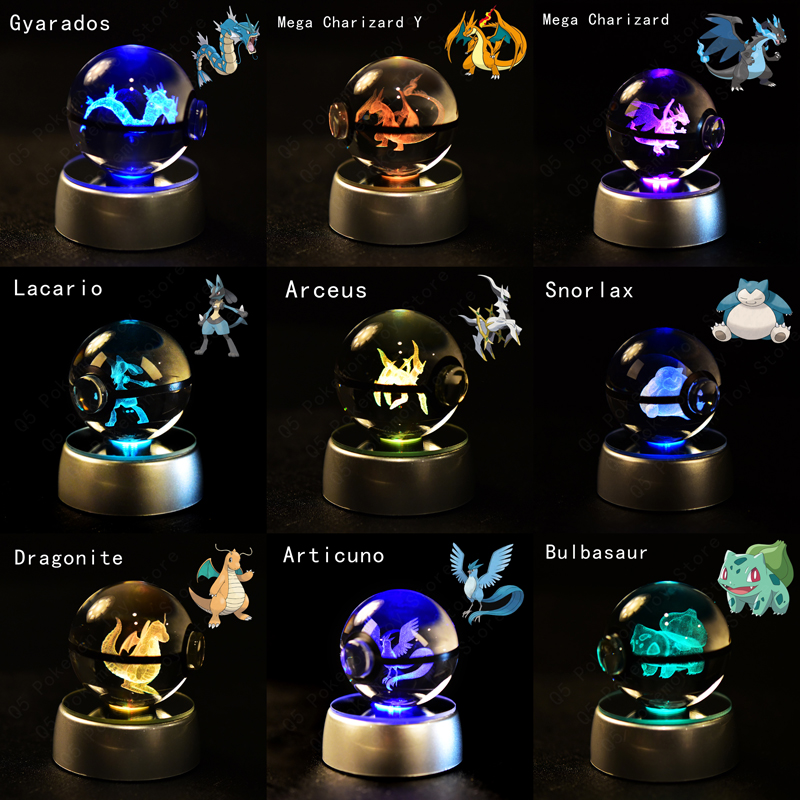 Pokemon Crystal Ball 3D Night  - Home Cinema Lighting incelemesi ve fiyatı