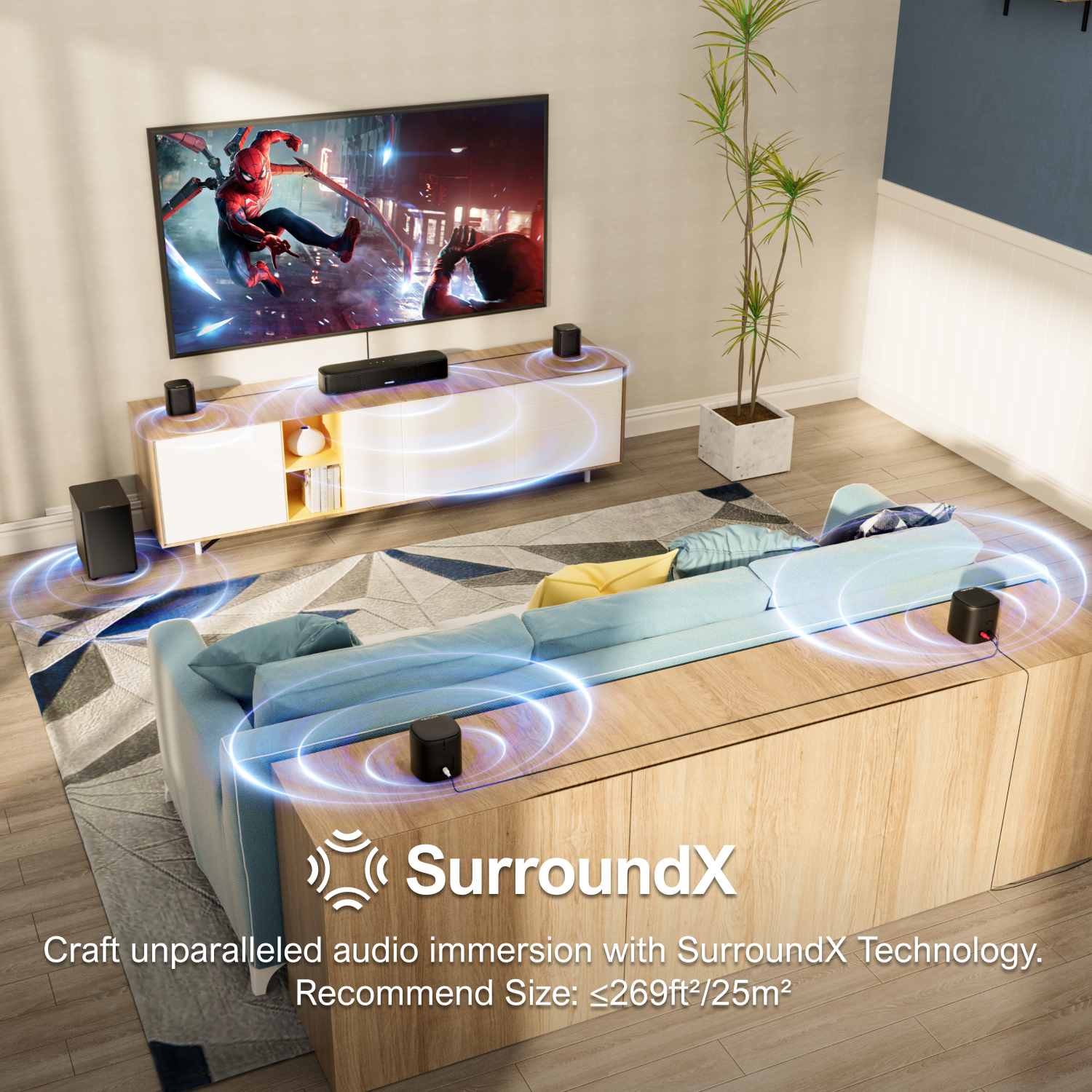 ULTIMEA 7.1 Channel Sound Bar  - Home Cinema Tv incelemesi ve fiyatı