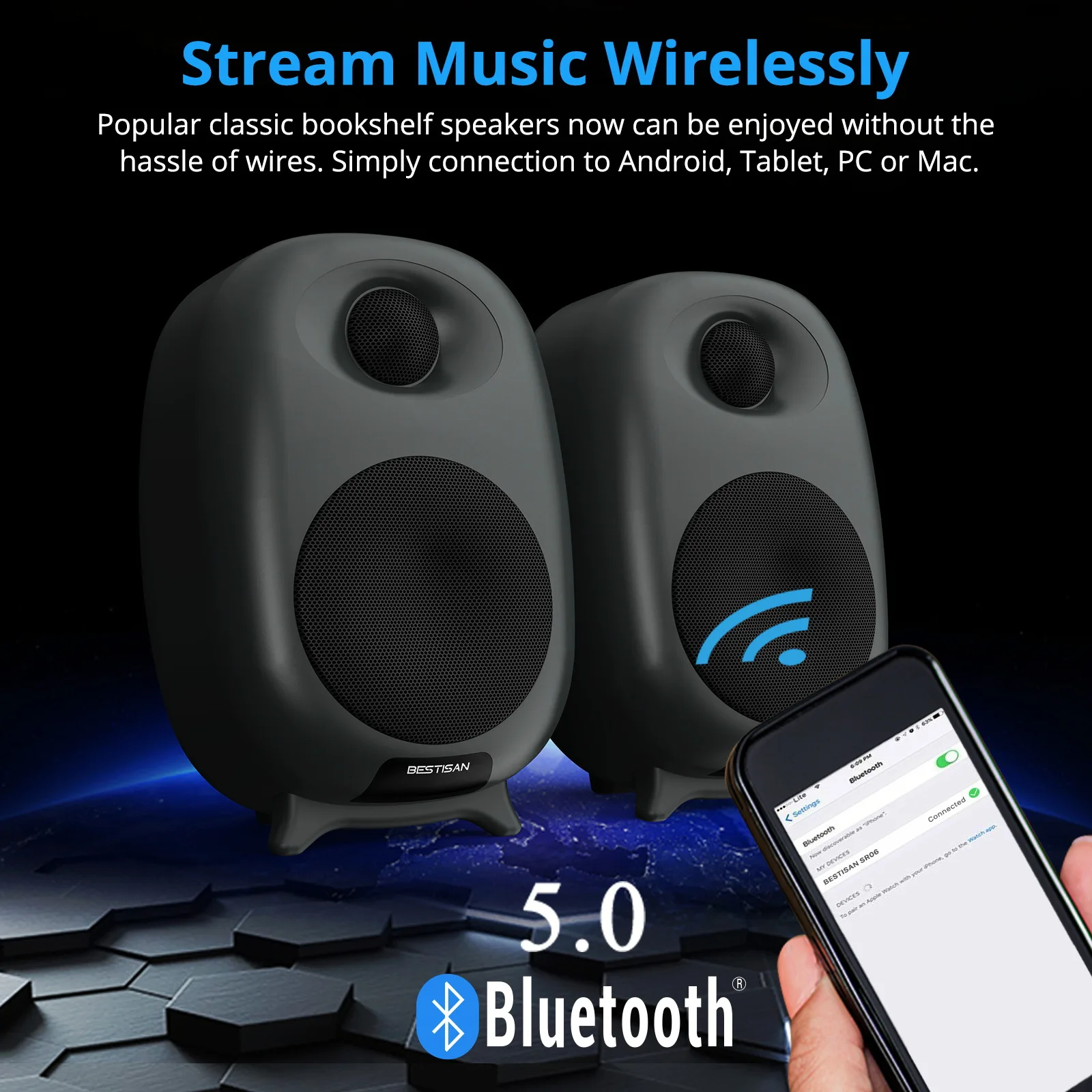 Bestisan SR06 80W Gaming Bluet - Home Cinema With Wireless Rear Speakers incelemesi ve fiyatı