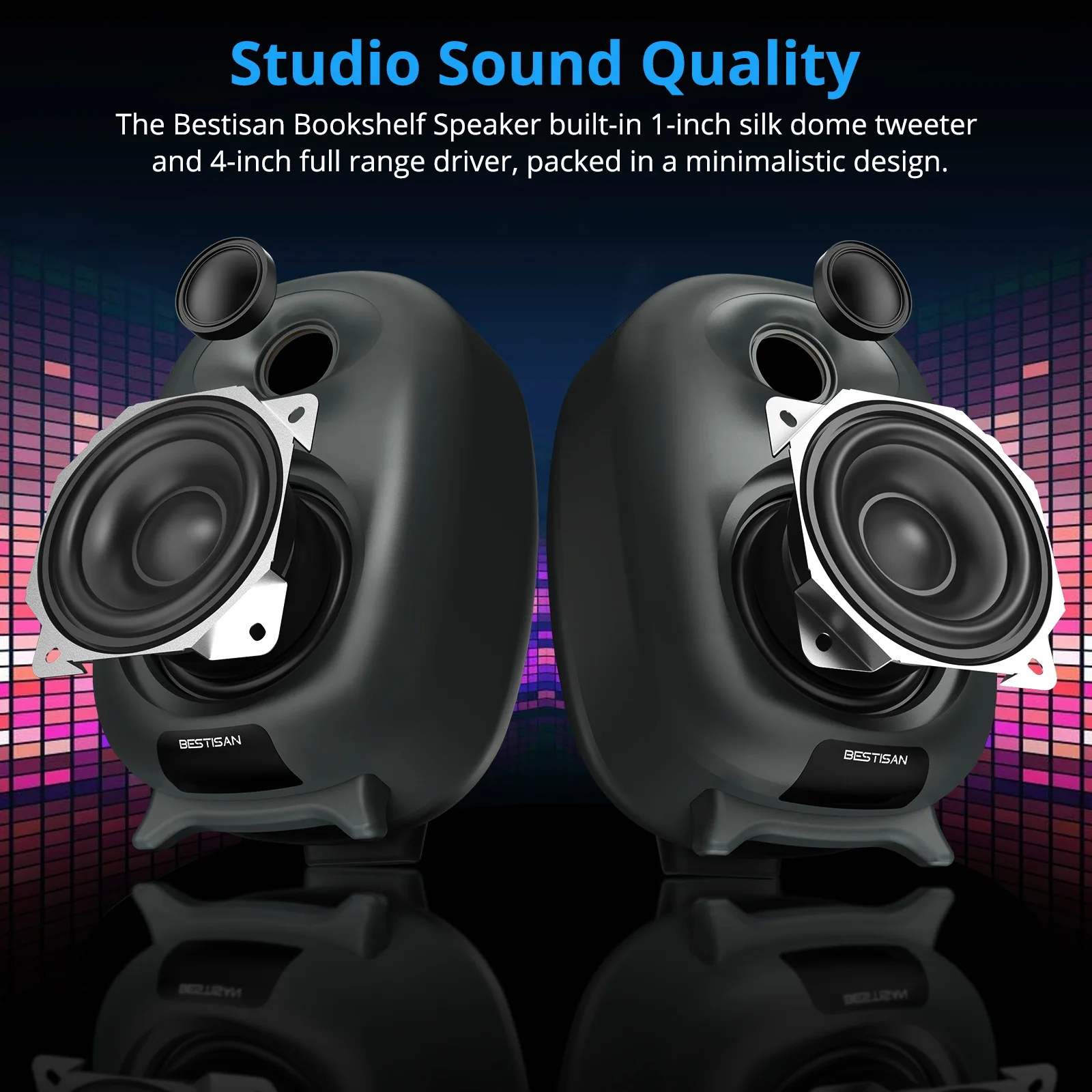 Bestisan SR06 80W Gaming Bluet - Home Cinema With Wireless Rear Speakers incelemesi ve fiyatı