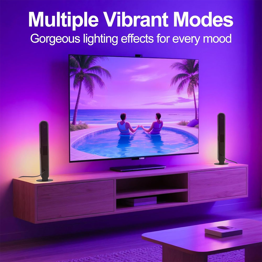 1/2/3Pcs Smart LED Light Bar,1 - Home Cinema Lighting incelemesi ve fiyatı