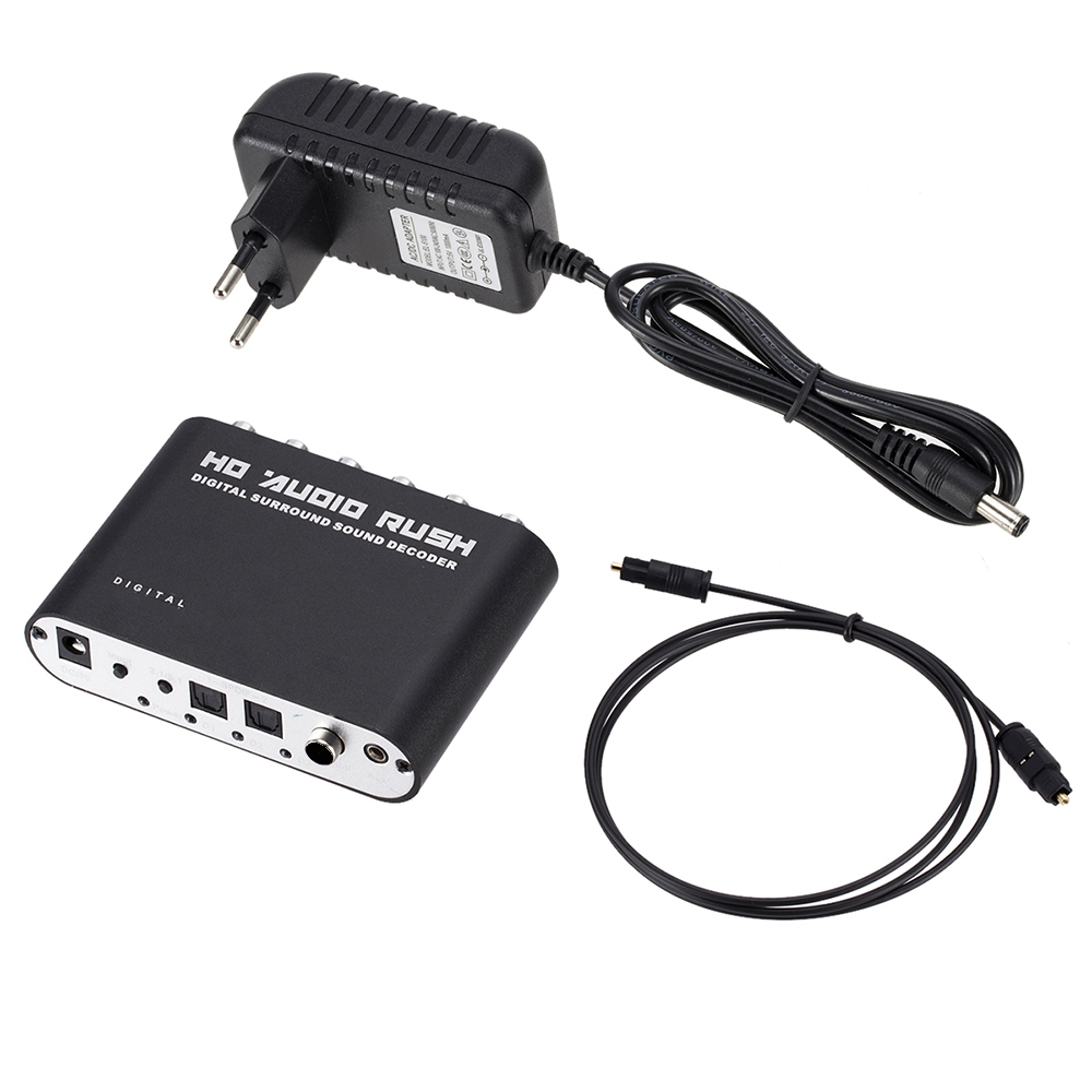 5.1CH HD Audio Decoder SPDIF C - Surround Sound Decoder incelemesi ve fiyatı