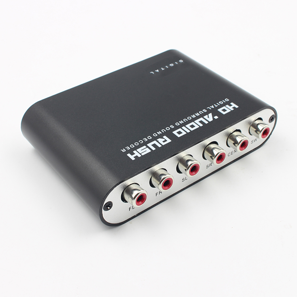 5.1CH HD Audio Decoder SPDIF C - Surround Sound Decoder incelemesi ve fiyatı