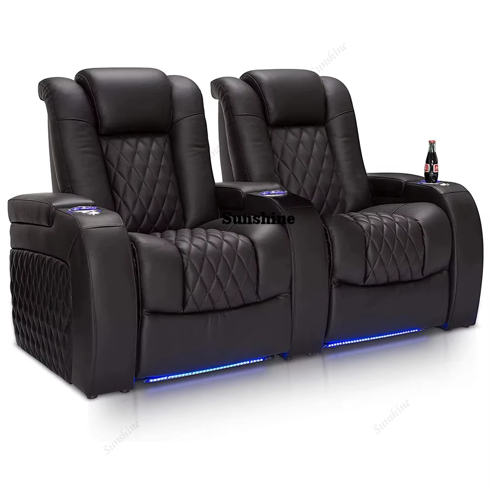 White Color 3seater Electric C - Home Cinema Interiors incelemesi ve fiyatı