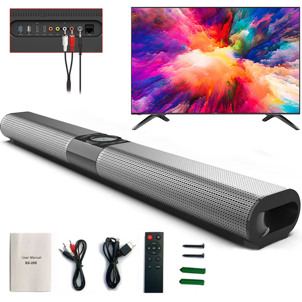 Wireless Bluetooth Sound Bar S - Home Cinema With Wireless Rear Speakers incelemesi ve fiyatı