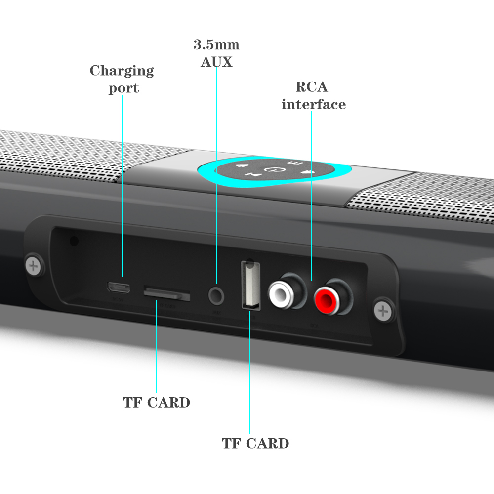 Wireless Bluetooth Sound Bar S - Home Cinema With Wireless Rear Speakers incelemesi ve fiyatı