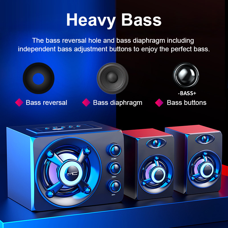 HIFI 3D Stereo Alto-falantes C - Home Cinema With Wireless Rear Speakers incelemesi ve fiyatı