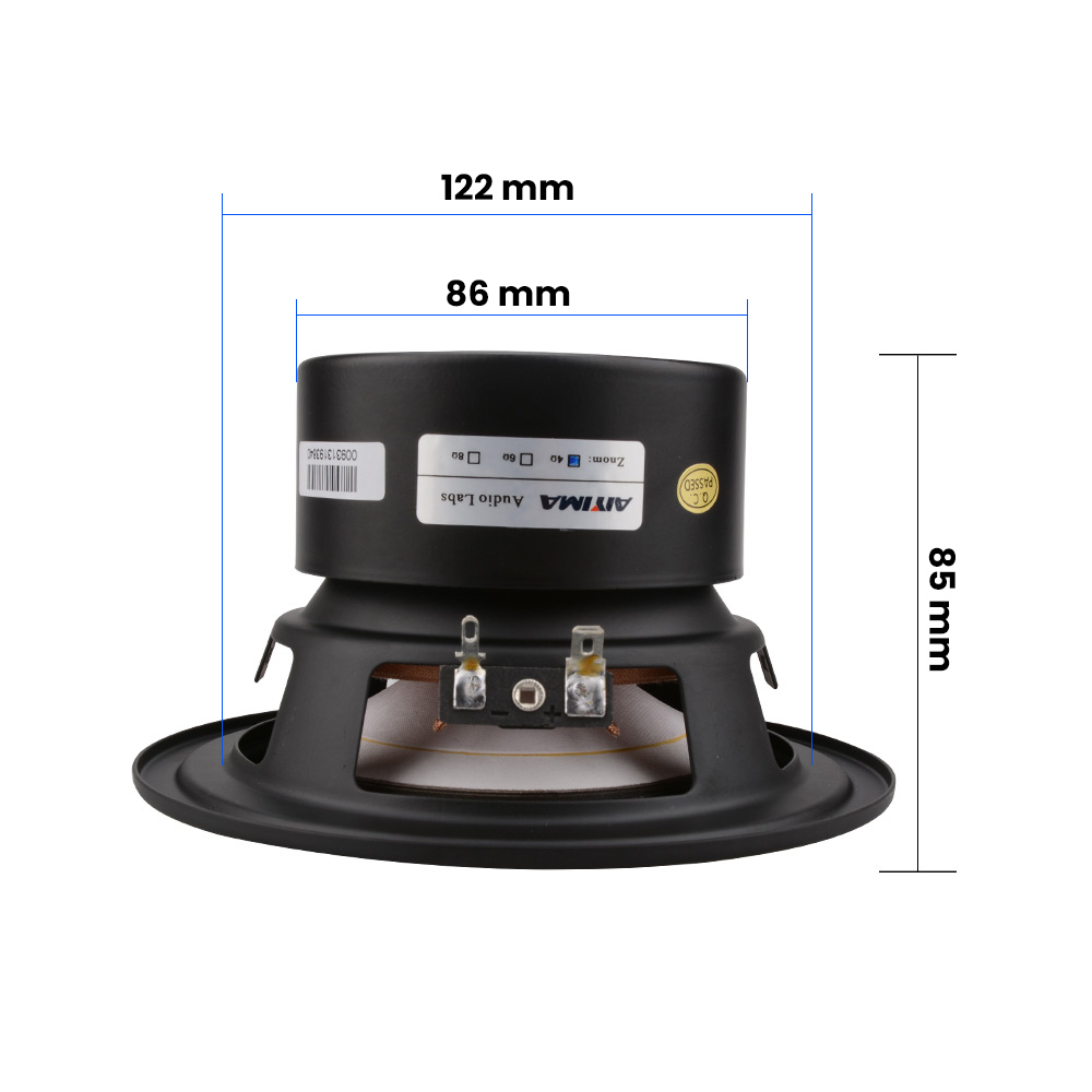 AIYIMA 1Pcs 5.25 Inch Subwoofe - Home Cinema Subwoofer incelemesi ve fiyatı