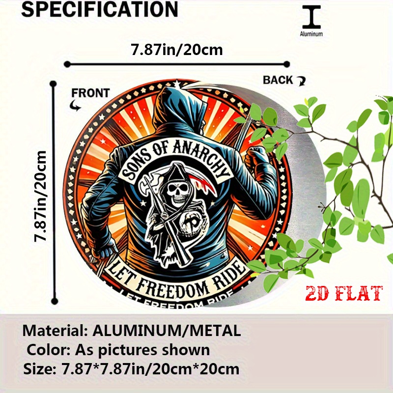 2D Flat,1pc Sons of Anarchy Bi - Home Cinema Classic incelemesi ve fiyatı