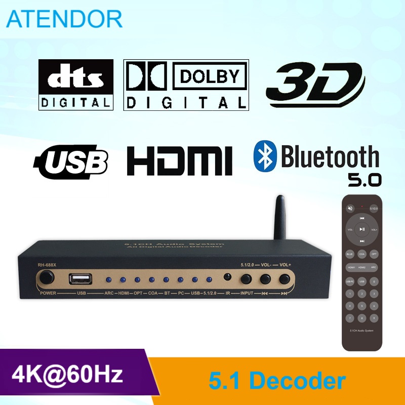 DTS Dolby Digital Audio 5.1 De - Surround Sound Decoder incelemesi ve fiyatı