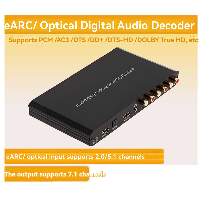 B04C-Audio Decoder 7.1 Channel - Surround Sound Decoder incelemesi ve fiyatı