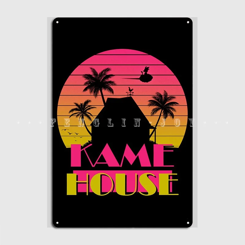 Retro Island Metal Plaque Post - Home Cinema Interiors incelemesi ve fiyatı