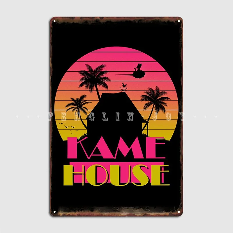 Retro Island Metal Plaque Post - Home Cinema Interiors incelemesi ve fiyatı